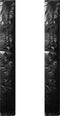 vidaXL - Parasolhoezen - 2 - st - met - rits - 200 - cm - PE