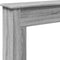 vidaXL - Haardombouw - 75x20x87,5 - cm - bewerkt - hout - grijs - sonoma - eikenkleur