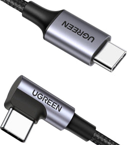 UGREEN US255 - USB-C naar USB-C kabel - 480 Mb/s - 0,5 m zwart