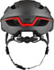 CRNK Angler Alpha Bluetooth Fietshelm - LED verlichting – Lichtgewicht – 360 gram – Magnetische sluiting - Maat L - Kleur Metallic Black