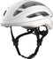 CRNK Angler Fietshelm – Volwassenen – 198 gram – Reflecterend – Wit glimmend- Maat L - Verstelbaar - 12 Ventilatiegaten - Heren Dames - Racefietshelm - 58 - 62 cm