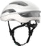 CRNK Angler Fietshelm – Volwassenen – 198 gram – Reflecterend – Wit glimmend- Maat L - Verstelbaar - 12 Ventilatiegaten - Heren Dames - Racefietshelm - 58 - 62 cm