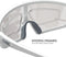 CRNK Fietsbril Hawkeye - 4 Verwisselbare lenzen - UV400 - Fietsbril heren - Fietsbril dames - Sportbril - Zwart