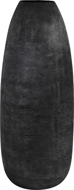 Light & Living Vaas Givrin - Zwart - 22.5x22.5x51cm - Modern