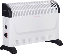 Qlima ECH4020 - Convectorkachel - 3 warmtestanden 750W/1250W/2000W - Max. 80 m³