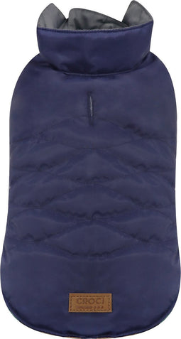 Croci hondenjas eco glam gerecycled blauw 45 cm