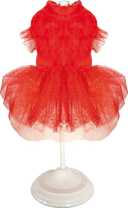 Croci Hondenjurk Xmas Sparkling Rood 30 cm