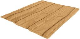 Croci Koelmat Wood Houtprint Bruin