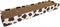Croci - Krabplank Homedecor Dierenprint Koe