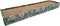 Croci - Krabplank Homedecor Textuur Bladeren Groen