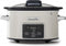 CrockPot Slow Cooker beigewit Klapdeksel Digital 3,5L