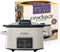 CrockPot Slow Cooker beigewit Klapdeksel Digital 3,5L