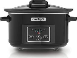 CrockPot Slow Cooker zwart 4,7L Klapdeksel new DNA