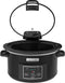 CrockPot Slow Cooker zwart 4,7L Klapdeksel new DNA