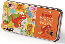 Crocodile Creek Puzzel Dino World - 50 stukjes