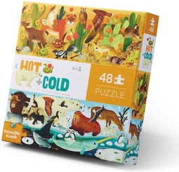 Crocodile Creek | Puzzel Heet & Koud (48 stuks)