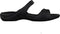 Crocs Cleo V Slippers - Maat 38/39 - Vrouwen - zwart Maat 38-39