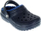 Crocs Clined Clog Slippers Kids Slippers - Maat 22/23 - Unisex - blauw