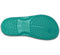 Crocs Crocband Flip slippers Slippers - Maat 37/38 - Unisex - blauw/groen