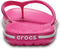 Crocs Crocband Flip slippers Slippers - Maat 41/42 - Unisex - roze