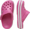 Crocs Crocband Sandalen - Maat 27/28 - Meisjes - roze/wit