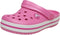 Crocs Crocband Sandalen - Maat 27/28 - Meisjes - roze/wit