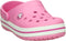 Crocs Crocband Sandalen - Maat 27/28 - Meisjes - roze/wit
