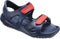 Crocs - Swiftwater River Sandal - Croslite ™ Sandalen - 23 - 24 - Blauw/Rood
