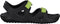 Crocs Swiftwater River Sandalen - Maat 25/26 - Unisex - zwart/groen