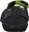 Crocs Swiftwater River Sandalen - Maat 25/26 - Unisex - zwart/groen