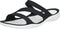 Crocs - Swiftwater Sandal Women - Dames Sandaal - 37 - 38 - Zwart