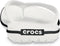 Crocs - Teenslipper - Maat 41/42 - Wit