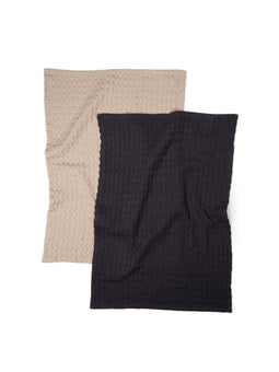 Cromer keukenhanddoek wafeltjespatroon, 2 stuks