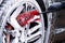 CROP Red Wheel Brush - Velgenborstel