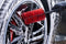 CROP Red Wheel Brush - Velgenborstel