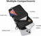 Crossbody-telefoontas voor dames, nylon mini-schoudertas, polstas, met afneembare verstelbare banden, portemonnee voor mobiele telefoons met koptelefoonpoort, voor mobiele telefoons onder de 18 cm