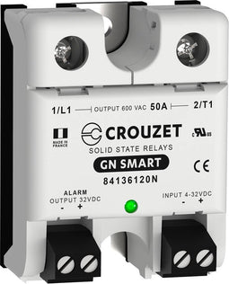 Crouzet Halfgeleiderrelais 84136120N 50 A Schakelspanning (max.): 600 V/AC Schakelend bij overbelasting 1 stuk(s)
