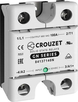 Crouzet Halfgeleiderrelais 84137140N 100 A Schakelspanning (max.): 660 V/AC Schakelend bij overbelasting 1 stuk(s)