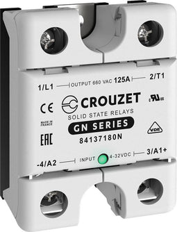 Crouzet Halfgeleiderrelais 84137180N 125 A Schakelspanning (max.): 660 V/AC Schakelend bij overbelasting 1 stuk(s)