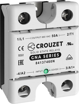 Crouzet Halfgeleiderrelais 84137460N 50 A Schakelspanning (max.): 660 V/AC Schakelend bij overbelasting 1 stuk(s)