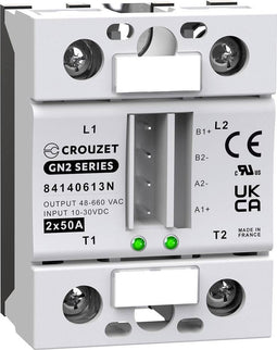 Crouzet Halfgeleiderrelais 84140613N 50 A Schakelspanning (max.): 660 V/AC Speciale nuldoorgang 1 stuk(s)
