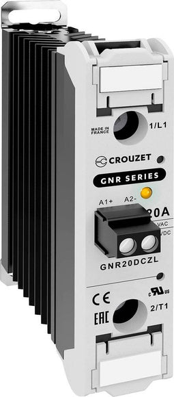 Crouzet Halfgeleiderrelais GNR20DCZL 20 A Schakelspanning (max.): 280 V/AC Schakelend bij overbelasting 1 stuk(s)