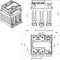 Crouzet Halfgeleiderrelais GNR25DCZH 25 A Schakelspanning (max.): 660 V/AC Speciale nuldoorgang 1 stuk(s)