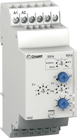 Crouzet HHZ Bewakingsrelais 120 - 277 V/AC 2x wisselcontact 1 stuk(s)