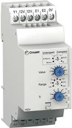 Crouzet HSV Bewakingsrelais 24, 24 - 240, 240 V/DC, V/AC 1x wisselcontact 1 stuk(s)