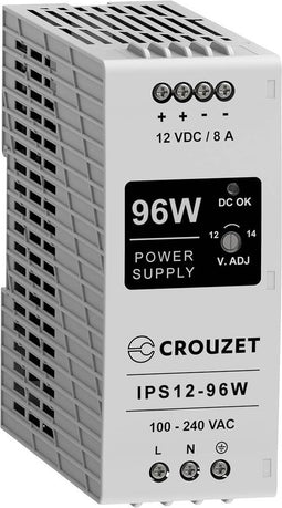 Crouzet Industriële netvoeding 12 V 8 A 96 W Inhoud: 1 stuk(s)