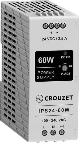 Crouzet Industriële netvoeding 24 V 2.5 A 60 W Inhoud: 1 stuk(s)