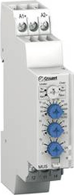 Crouzet MUS260 Bewakingsrelais 24, 24 - 48, 48 V/DC, V/AC 1x wisselcontact 1 stuk(s)