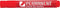 Crown permanent marker, schuine punt, schrijfbreedte 1 - 3 mm, rood
