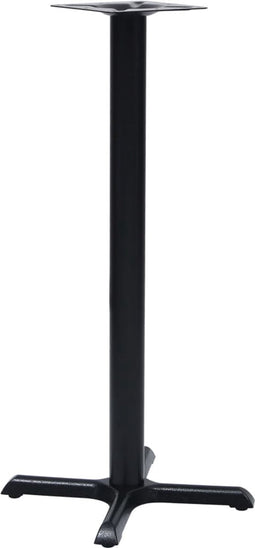 vidaXL - Bistrotafelpoot - 56x56x107 - cm - gietijzer - zwart